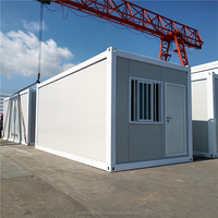 Maisons préfabriquées détachables à faible coût 20Ft 40Ft bureau modulaire petite maison pliante Portable préfabriqué maison en conteneur