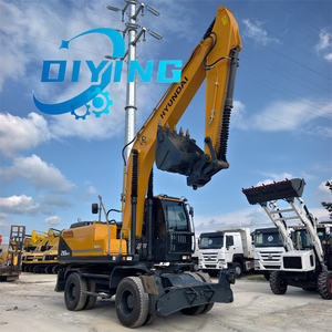 Diying Segunda Mão Escavadeira Hyundai 210 Rodas Escavadeira Hyundai 220 Hyundai 225 Escavadeira Usada na Coréia - Product Image 6