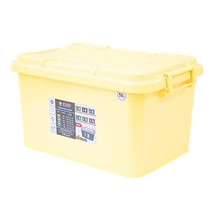 Suministro de fábrica Contenedores de almacenamiento de plástico sin BPA para alimentos Ropa Colores personalizables Servicio OEM disponible para uso doméstico - Product Image 4