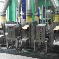 0.3% précision 5-60kg vis alimentant la machine à emballer de mortier mélangé sec