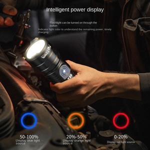 Cho Z26 USB sạc <span class=keywords><strong>Led</strong></span> đèn pin dài-shot siêu sáng Nhôm xách tay ngoài trời khẩn cấp ánh sáng không thấm nước IP54 - Product Image 4