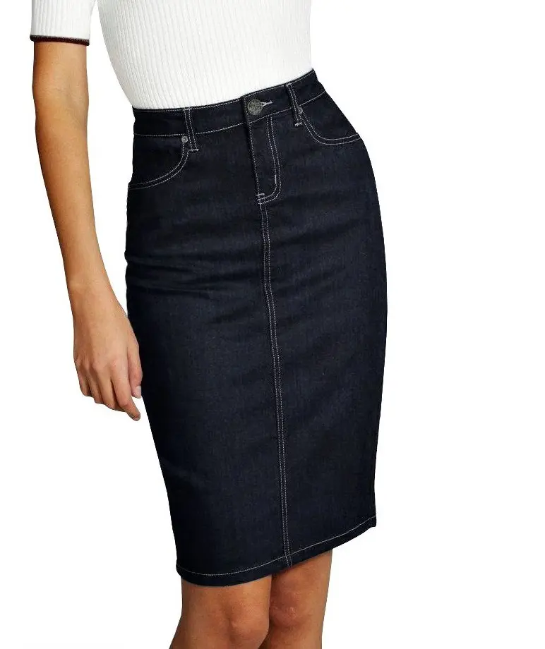 Женская джинсовая юбка-шорты, удобная эластичная джинсовая юбка, обтягивающая летняя одежда