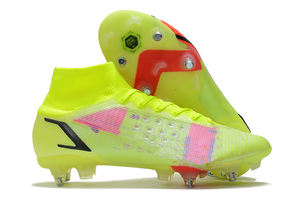 Botines de Fútbol Para Hombre 14th <span class=keywords><strong>Superfly</strong></span> 8 SG Pro Anti-Clog Tejidos Impermeables de Caña Alta y Baja Tallas 39-45 - Product Image 2