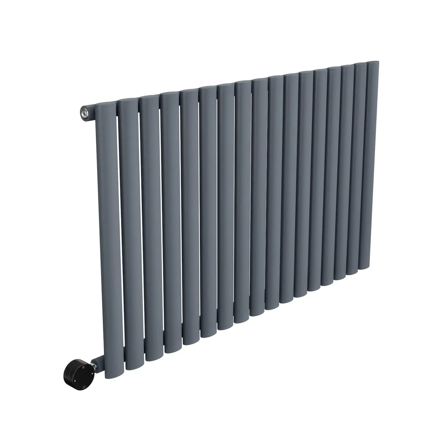 A-LEGEND radiateur de concepteur électrique de service OEM de haute qualité avec élément chauffant tube ovale couleur anthracite