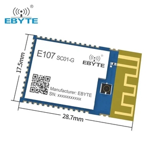 โมดูล Ebyte BLE 4.2 รุ่น cc2640 E107-SC01-G 2.4GHz โมดูลสื่อสารไร้สายกำลังต่ำสำหรับการเก็บข้อมูล สำหรับระบบเซ็นเซอร์ DAQ - Product Image 2