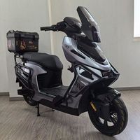 Sepeda Motor Listrik Kecepatan Tinggi 1200W 72V Streetbikes Skuter Moped Model Baru F1 Skuter Listrik Jarak Jauh