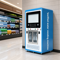Distributeur d'eau purifiée par osmose inverse entièrement automatique YISO, prix usine, 126 L/H, station de remplissage de seaux de 20 L