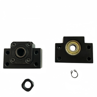 Soporte para Tornillo de Bolas FK/FF15 |   Unidades de Rodamientos Laterales Fijos y Flotantes de Precisión para Mecanizado CNC en Acero Cromado