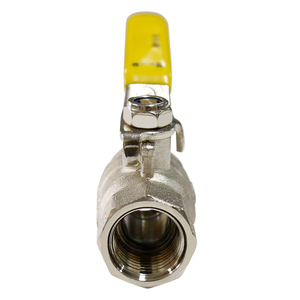 วาล์วบอลทองเหลืองสำหรับแก๊ส ขนาด 1/4"-2" (DN15 ถึง DN40) PN16 พร้อมด้ามจับยาวสีเหลือง ได้รับการรับรองมาตรฐาน CE - Product Image 2