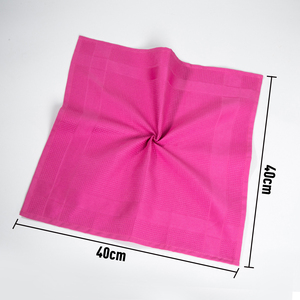 Serviette en <span class=keywords><strong>microfibre</strong></span> gaufrée 300 GSM 40x40cm, couleur unie, séchage rapide, absorbante, sans peluches, écologique, pour le detailing automobile, la cuisine et la maison - Product Image 4