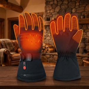 Gants chauffants pour hommes, imperméables, personnalisables, rechargeables, à réglage modulable, pour le snowboard - Product Image 3