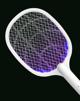 Xgdayung — raquette anti-moustiques électrique, raquette anti-insectes d'intérieur, pour tuer les insectes volants, antiparasitaire