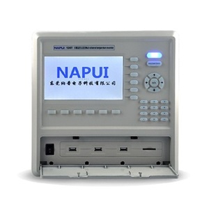 เครื่องบันทึกข้อมูลแบบไร้กระดาษหลายช่องทางพลาสติก NAPUI130T เครื่องวัดอุณหภูมิและความชื้น 16 ช่องสัญญาณ วัดอุณหภูมิ 32 ช่องสัญญาณ ระยะ 2.5 เมตร OEM/ODM NAPU - Product Image 1