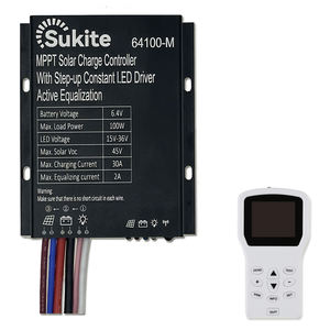 सुक्साइट एमपीपी नियंत्रण सौर ऊर्जा नियामक एमपीपी सौर स्ट्रीट लाइट चार्जिंग कंट्रोलर 6.4 वी 30 ए सोलर पैनल - Product Image 5