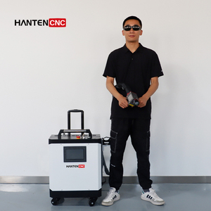 Machine de nettoyage au laser pulsé CNC <span class=keywords><strong>HANTEN</strong></span> 2024, machine de décapage de la rouille pour les surfaces métalliques et le bois - Product Image 3