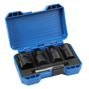 Socket Extractor Set 17 19 21 22mm Cr-Mo Metric For Car <b>Mechanical</b> Repair - Product Image 2