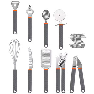 Silicone Handle Stainless Steel <b>Kitchen</b> Utensils <b>Gadgets</b> Fruit Vegetable Knife Baking Cooking <b>Tools</b> - Product Image 3