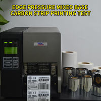 Pita Transfer Termal ZOMAX Wax/Wax Resin/Resin Tahan Gores Lebar 24mm Ukuran Dapat Disesuaikan 110*300 100*300 Printer