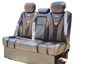 Sièges de van VIP électriques chauffants rotatifs OEM de luxe pour tuning MPV VAN RV Carnival Sprinter V250 Metris Alphard Coaster Hiace - Product Image 3