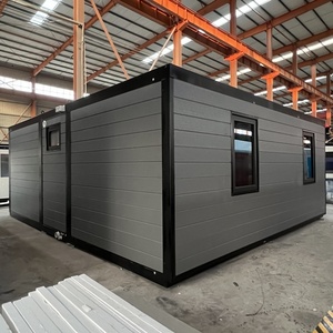 2025カスタマイズラグジュアリー5ベッドルーム3バスプレハブ住宅サンドイッチパネル容器スチール製防水木製住宅 - Product Image 4