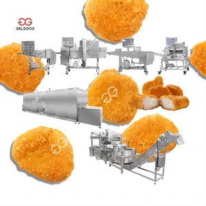Línea <span class=keywords><strong>de</strong></span> Producción Automática <span class=keywords><strong>de</strong></span> <span class=keywords><strong>Hamburguesas</strong></span>, Palomitas <span class=keywords><strong>de</strong></span> Maíz y Pollo, Máquina <span class=keywords><strong>para</strong></span> Cortar y Prensar Camarones Tempura Congelados, Máquina <span class=keywords><strong>para</strong></span> <span class=keywords><strong>Hacer</strong></span> Nuggets <span class=keywords><strong>de</strong></span> Pollo - Product Image 1