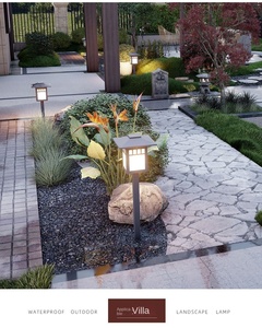 Venta al por mayor Nuevas luces LED solares para césped Clasificación IP67 Iluminación de jardín al aire libre - Product Image 5