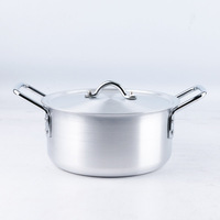 Batterie de cuisine 7 en 1 en aluminium moulé sous pression batterie de cuisine batterie de cuisine à domicile commerciale directe d'usine vente chaude