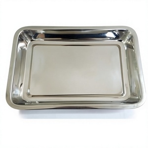 Stainless Steel Eco Friendly Decorative Oval Fruit Pattern Serving <b>Tray</b> <b>Mirror</b> Finish Dishwasher Safe Multipurpose Food Platter - Product Image 1
