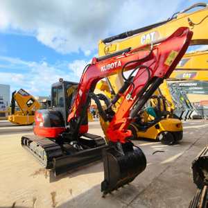 รถขุดขนาดเล็ก KUBOTA U55-4 มือสอง ชั่วโมงการทำงานน้อย ประสิทธิภาพสูง บำรุงรักษาอย่างดี รับประกันหลังการขายหนึ่งปี แรงขับเคลื่อนทรงพลัง มีสินค้าในสต็อก - Product Image 3