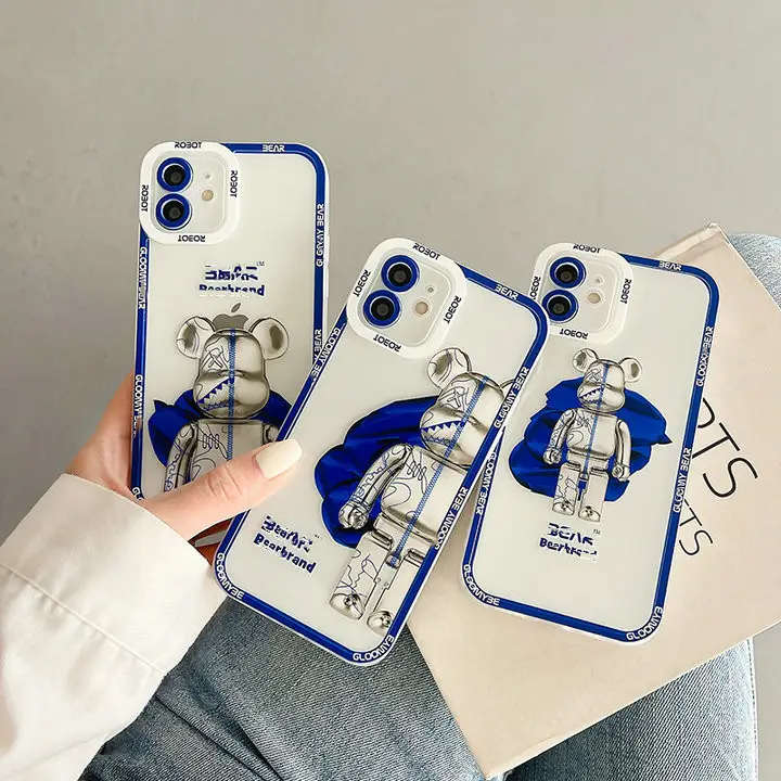 Street Fashion Angel Eyes Print Design Brand Bear Phone Case For iPhone 14Pro 13 12 11 Pro max XR XS max 7plus Cell Phone Cover