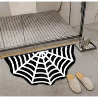 Tapis de porte d'entrée pour Halloween, tapis de sol absorbant pour salle de bain, tapis de sol non tufté pour Halloween