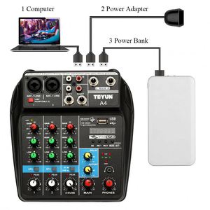 China Direct Factory Sale <span class=keywords><strong>Gaming</strong></span> Audio Mixer 4 My C Mount - Product Image 6