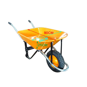 รถบรรทุกถังล้อเดียวสำหรับใช้ในสวนรถเข็นสำหรับส่งอาหารขยะตะกอน - Product Image 5