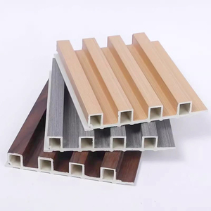 LT sinh thái thân thiện không thấm nước PS <span class=keywords><strong>WPC</strong></span> rãnh tấm Tường Laminate co-đùn tấm ốp rãnh tấm cho trang trí nội thất - Product Image 4