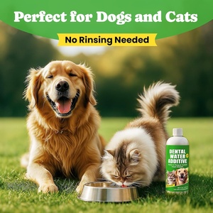 Solution personnalisée d'hygiène buccale <span class=keywords><strong>pour</strong></span> animaux de compagnie : Soin dentaire <span class=keywords><strong>pour</strong></span> chiens et chats, rafraîchit l'haleine, réduit la plaque et le tartre - Product Image 4