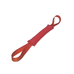 Çevre dostu dayanıklı keten kumaş Pet eğitim nazik köpek dişleri için iki kolları ile oyuncak çiğnemek gözyaşı ve-birden fazla renk çiğnemek - Product Image 4