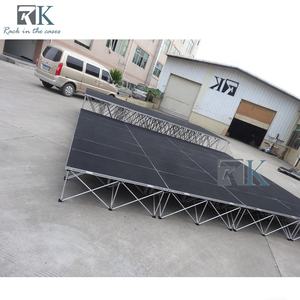 Plataforma de Escenario Plegable, Escenario para Conciertos, Escenario Ligero para Ensamblar - Product Image 4