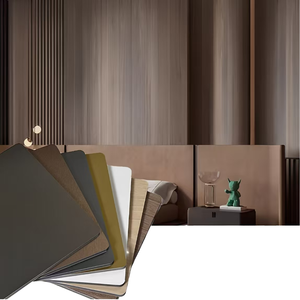 <span class=keywords><strong>Demax</strong></span> moderno tejido de fibra WPC paneles de pared impermeable bambú-carbón madera-chapa PVC Hotel decoración Interior Damasco ignífugo - Product Image 1