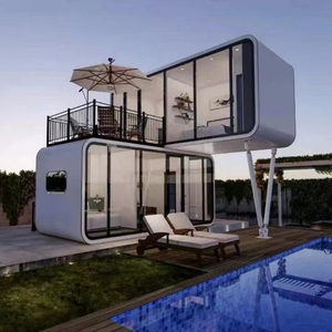 Maisons modulaires préfabriquées et mobiles, faciles à construire, petites maisons modulaires, boîtier de capsule pour la vie - Product Image 3