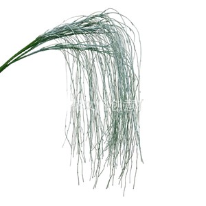 Flores Artificiales, Capullos de Sauce, Rama Individual, Plástico Verde, Decoraciones para Techos de Boda - Product Image 1