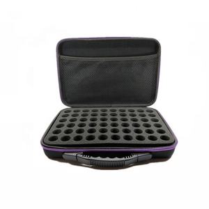 Prêt <span class=keywords><strong>pour</strong></span> l'expédition sacs <span class=keywords><strong>de</strong></span> stockage d'huiles essentielles en aluminium <span class=keywords><strong>de</strong></span> haute protection eva bouteille d'huile essentielle étui <span class=keywords><strong>de</strong></span> transport <span class=keywords><strong>pour</strong></span> 60 grilles - Product Image 3