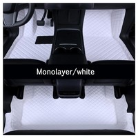 Tapis de sol en cuir pour voitures Tesla Model Y S X, sur mesure, antidérapants, imperméables, OEM ODM, ensemble complet, accessoires automobiles, vente en gros d'usine