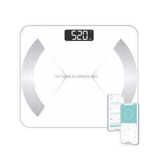 Thông Minh Điện Tử BMI Cho <span class=keywords><strong>Bluetooth</strong></span> Quy Mô 180Kg Kỹ Thuật Số Trọng Lượng Cơ Thể Chất Béo Ứng Dụng Đo Cho Android <span class=keywords><strong>IOS</strong></span> Cho Văn Phòng Phòng Tắm - Product Image 2