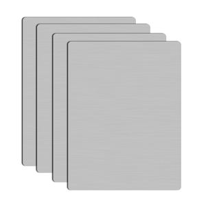 แผ่นอะลูมิเนียมเปล่าสำหรับพิมพ์แบบ Dye Sublimation พร้อมขาตั้ง - Product Image 4