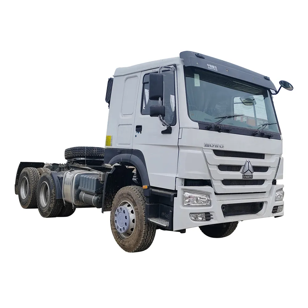 2024 buen precio Chino usado Sino Howo Tractor cabeza camiones 430Hp 6*4 10 neumáticos camión Tractor resistente para la venta