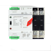 Interrupteur de transfert automatique 50kA conforme à la norme CE, rail DIN