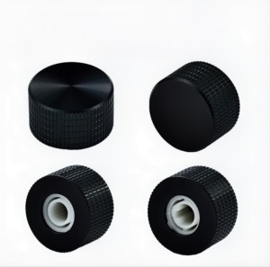 ปุ่มหมุนอะลูมิเนียม BONENS สำหรับแกน D/Round/Knurled ขนาด 6 มม. สำหรับโพเทนชิโอมิเตอร์และเอนโค้ดเดอร์ - Product Image 1