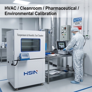 Camera di Prova a Temperatura e Umidità Costante con Controllo Automatico PID HSIN9500, Armadio di Calibrazione Ambientale per Laboratorio - Product Image 1