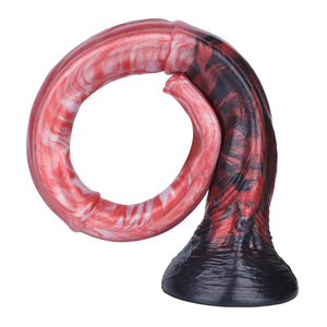 ปลั๊กเสียบก้นแฟนตาซีขนาดใหญ่พิเศษ 1.29 นิ้ว รุ่น Blazing Flame Gallop Crimson Ember XXL ทำจากซิลิโคนเกรดทางการแพทย์ ควบคุมผ่านแอปพลิเคชัน ของเล่นสำหรับผู้ใหญ่ - Product Image 5