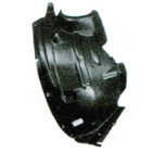 Aile avant noire en plastique de remplacement pour Mercedes-Benz GLK-Class X204, pièce BZ66015 - Product Image 1